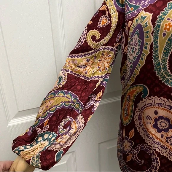 Jack Winter Funky Disco Paisley Vintage Shirt Size M - Picture 6 of 14